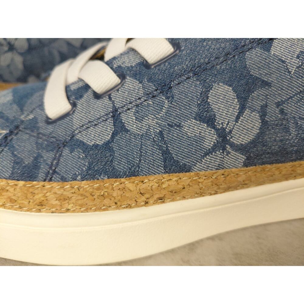 Revitalign Hermosa Orthotic Gore-Lace Slip-On Sneakers Denim Floral Size 8.5 NWT - Picture 5 of 11